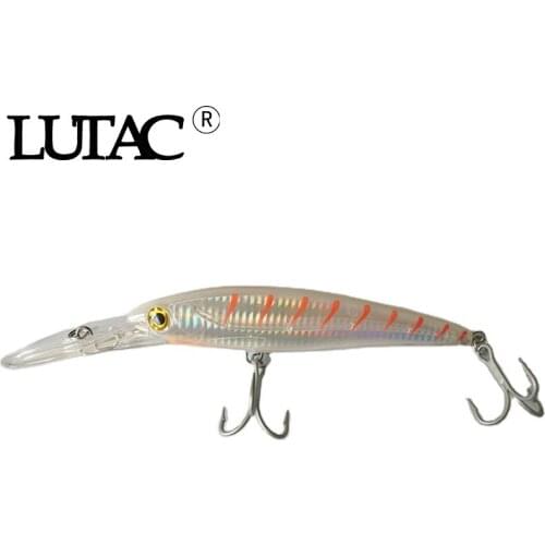 LUTAC 120MM 32G minnow fishing lures Hard Bait Shad Wobbler For Trolling Squid Fish Lure