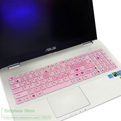 15.6'' laptop Silicone Protective Keyboard skin for ASUS X550 X550CA X550CC X550CL X550JD X550JF X550JK X550JX X550LA X550LAV