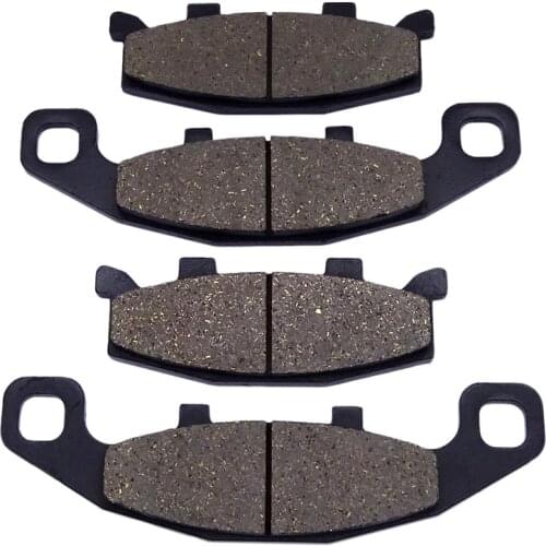 2 Pair Motorcycle Front Brake Pads for KAWASAKI ZR 750 ZR750 Zephyr 1991-1995 ZX1000 ZX 1000 Ninja ZX10 ZX 10 1988-1990
