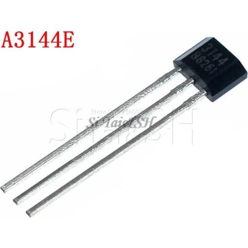 10PCS/Lot A3144/ OH3144/ Y3144 3144 Hall Effect Sensor Magnetic Detector 4.5-24V TO-92