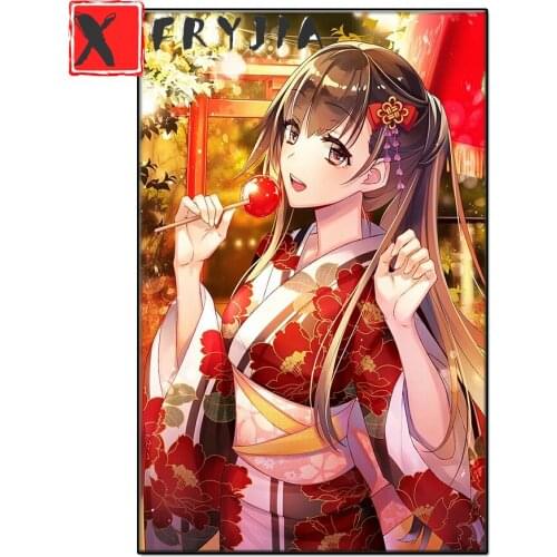 5D square round stones Cartoon manga girl full diamond embroidery crystal diamond painting mosaic diy pattern hobby needlework