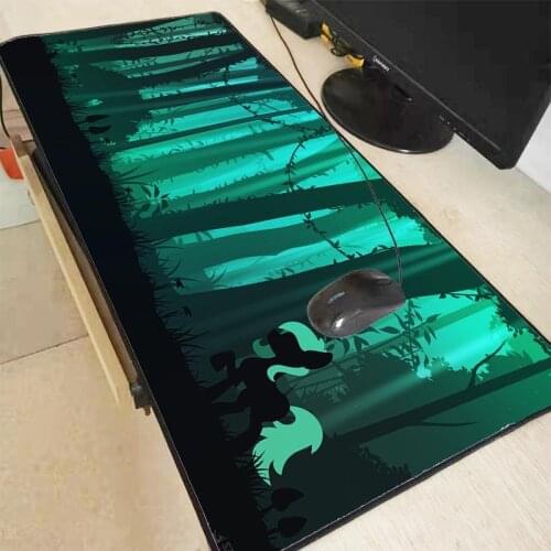 MRGBEST Forest Landscape Large Gaming Mouse Pad Gamer Computer Big Mat Locking Edge Speed pad Keyboard Desk
