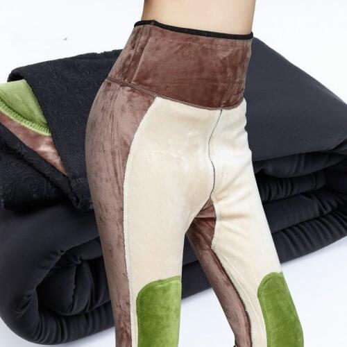 Pants for Women Cashmere Womens Leggings Plus Size Womens See Through Leggings Winter Warmmer