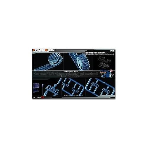 KNL HOBBY Voyager Model VT-35020 World War II German III / IV chariot 40 cm track 1945 type B
