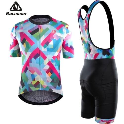 Racmmer 2020 Cycling Jersey set PRO TEAM AERO Bike Clothes Summer Bicycle Clothing Cycling Set Maillot Conjunto Ropa Ciclismo