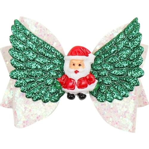 2020 New Hot Fashion Female Hair Clip Christmas Bowknot Hairpin Bobby Pin Hair Accessories for Girls заколки для девочек