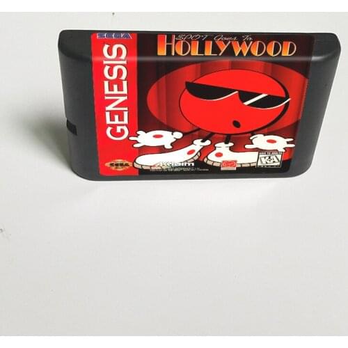 Spot goes to Hollywood - 16 Bit MD Game Card for Sega Megadrive Genesis Video Game Console Cartridge