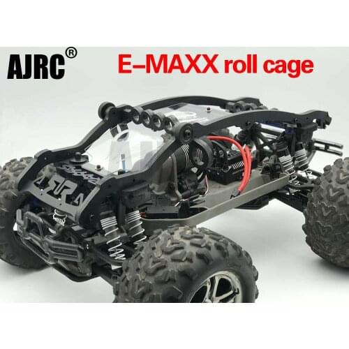 RC Parts TRAXXAS 1/10 EMAXX E-MAXX Roll Cage body shell protection QL 39087-1 39086-4 option parts