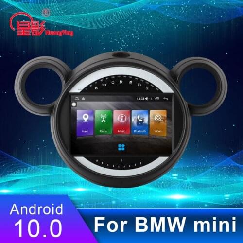 Android 10.0 System 4+64G RAM 9 inch Car gps navigation For bmw Mini 2011-2014 GPS HD Screen DVD Player