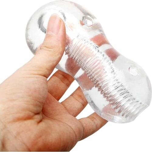 Penis Trainer Male Masturbator Endurance Exercise Soft Vagina Realistic Pussy Sex Toys For Men Aircraft Cup Blowjob Adult Shop