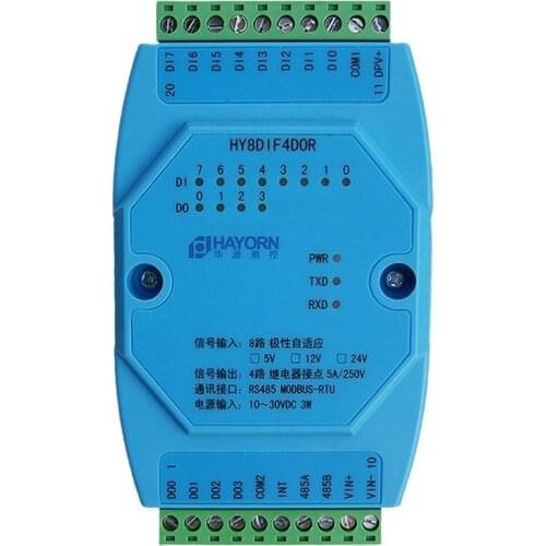 Frequency Acquisition Module Counter Termination pulse transfer 485 frequency turn 485 Switch value Input and output isolation