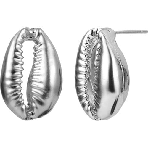 Women Boho Earrings Artificial Shell Earrings Ear Studs Fashion Earrings Studs for Holiday Summer Party