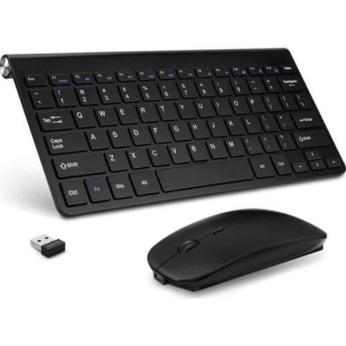 Wireless keyboard 2.4G USB Wireless Mouse Kit Mini PC Keyboards Rubber keycaps For Laptop TV Computer Mause And Keyboard Combos