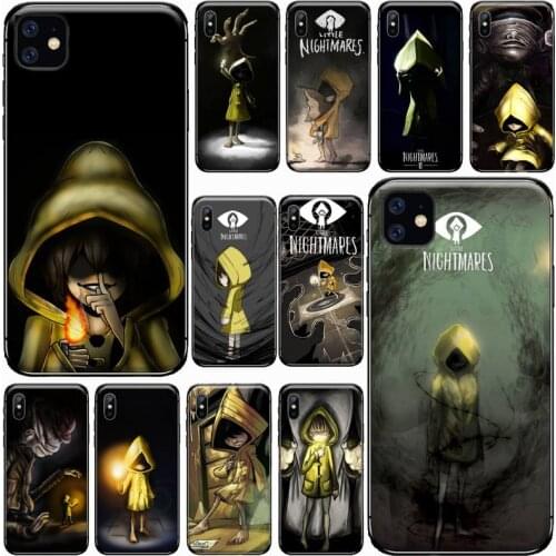 Little Nightmares hot game Phone Case for iPhone 11 12 pro XS MAX 8 7 6 6S Plus X 5S SE 2020 XR Luxury brand shell funda coque