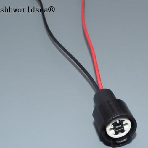 Shhworldsea 2 Pin Female 6189-0156 Oil Pressure Switch Knock Sensor Cooling Fluid Sensor wire Connector For Honda Acura VTEC
