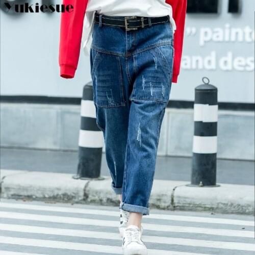 High waisted jeans woman fashionable loose casual womans jeans for women ripped jeans woman boyfriend jeans womens jeans