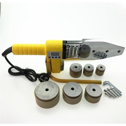 Electronic Digital Display Water Pipe Joint PPR Fuser Mold Quick Connect Heat Container Welding Fuser Machine