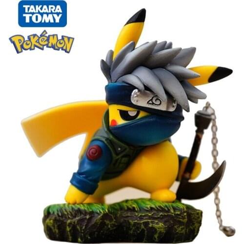 TAKARA Tomy Pokemon Figure Model Dolls Toy Pokemon Pikachu Collection Cospla Anime Naruto Marvel Model Child Birthday Gift
