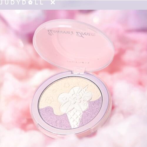 Judydol High Light Powder Pole Disc Natural Brightening Diamond Three-Dimensional Shining