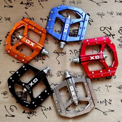 Lightweight flat foot pedal Sealed Bike Pedals CNC Aluminum Body For MTB Road Mountain Bike 3 Bearing Bicycle Pedal parts