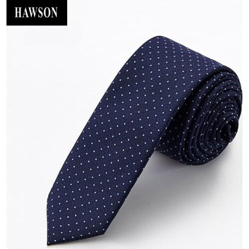 HAWSON Mens Classic Polka Dot Tie for Business Wedding Party, Neckties for Men, Men Neckties, Formal Tie for Men