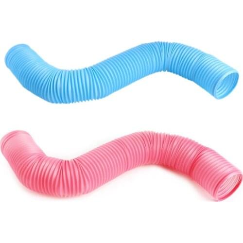 Small Animal Play Tunnel Collapsible Plastic Guinea , for Hamster