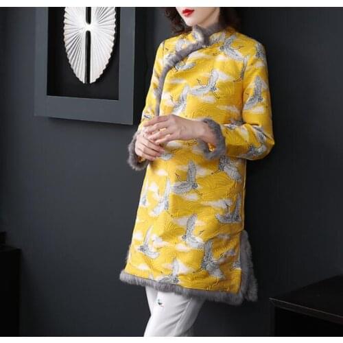 New style Tang suit, Chines tyle suit for winter , robe for winter