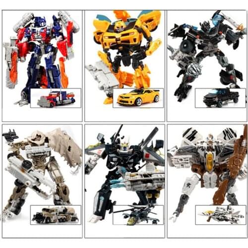 Hot Plastic Kids Transformation Toys g1 Brinquedos Deformation Robot Car Action Figures Classic Toys for Boys Juguetes Gifts Toy