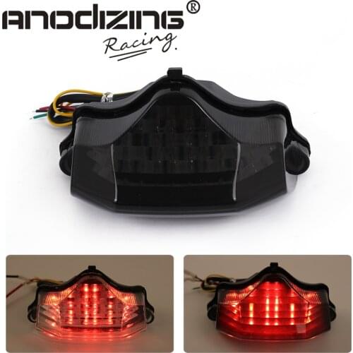 Motorcycle Led Tail Brake Turn Signal Integrated Light for Yamaha FZ600 FZ6 04-09