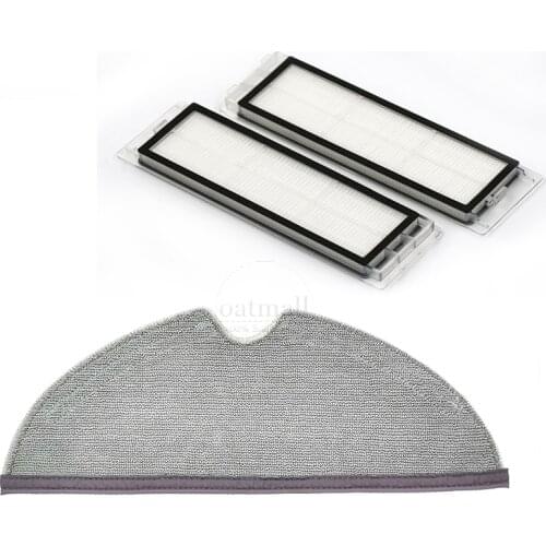 Dust Hepa Filter Mop Cloth For Xiaomi 1s/Roborock S5 Max S6 MaxV S50 S51 MI Robot Vacuum Cleaner Replacement Parts