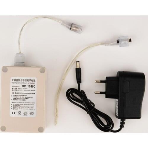 High Quality Waterproof DC 12V 4800mah Capacity Rechargeable Li-ion Battery Lithium-ion Batteries Pack DC 12480 for CCTV Camera