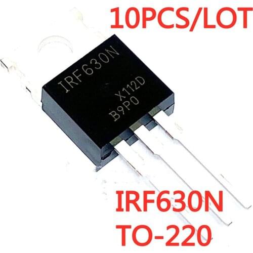 10PCS/LOT New IRF630N IRF630NPBF TO-220 IRF630 MOS FET 200V/9.5A
