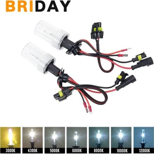 2pcs 12V 55W Xenon H7 HID Conversion Kit H1 H3 H11 9005 Bulb Auto Car Headlight Lamp 3000k 4300k 5000K 6000k 8000K 12000K