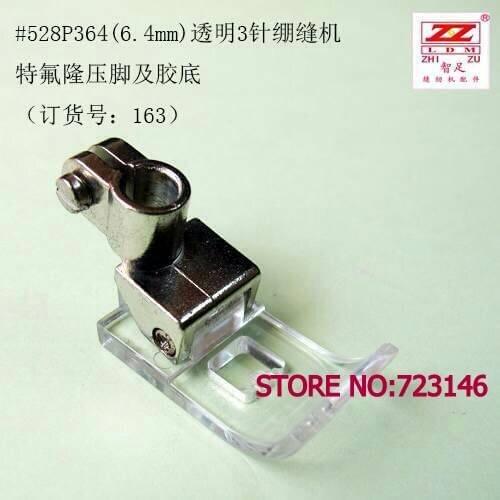 528 p364 6.4mm plastic Foot FEET Industrial Sewing Machine for Brother Juki YAMATO parts