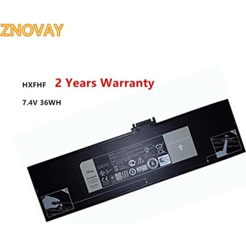 ZNOVAY 7.4V 36WH VJF0X VT26R XNY66 Laptop Battery For Dell Venue 11 Pro 7130 7139 7310 TABLET HXFHF