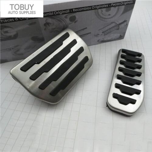 TTCR-II Car Accessory For Range Rover Evoque Aurora/ Freelander 2/ Discovery Sport Accelerator Brake Foot Rest pedal pad Sticker