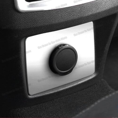 Lsrtw2017 Car Rear Armrest Cigarette Lighter Panel Cover Trims for Cadillac Ct4 2020 2021 2022 Accessories Auto Styling Kit