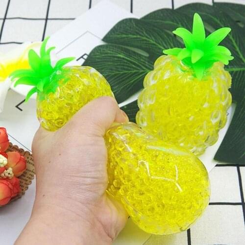 Large Pineapple Grape Ball Creative Pineapple Vent Ball Shape Pinch Music Fruit Decompression Ball