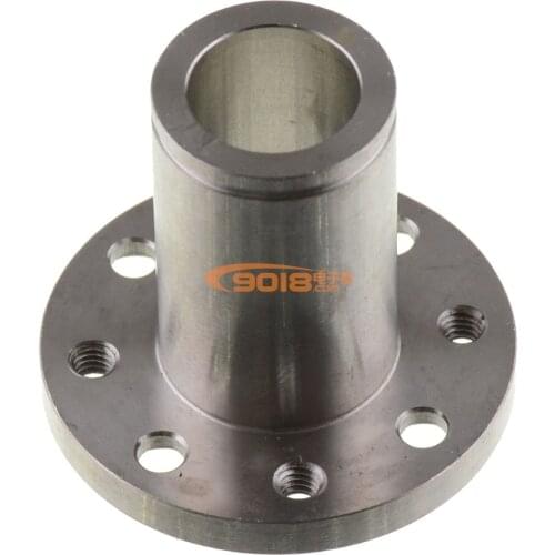 Flange T-shaped Hollow Shaft Brushless Motor Rigid Shaft with Circlip Groove Circlip Hollow Shaft Stainless Steel Electrical