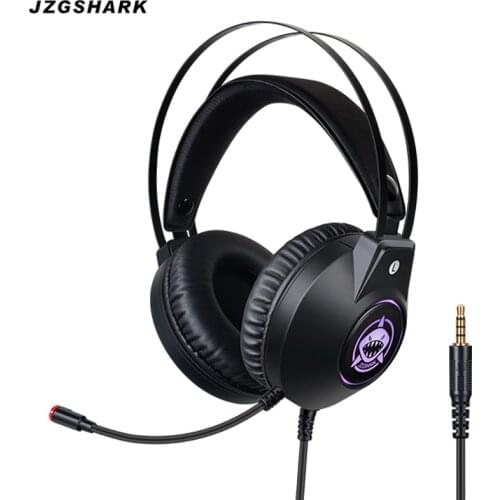 Gaming Headset Wired Led-Light Professional Stereo Headphones with Microphone for Gamer PC PS4 Xbox One Xiaomi Huawei Samsung