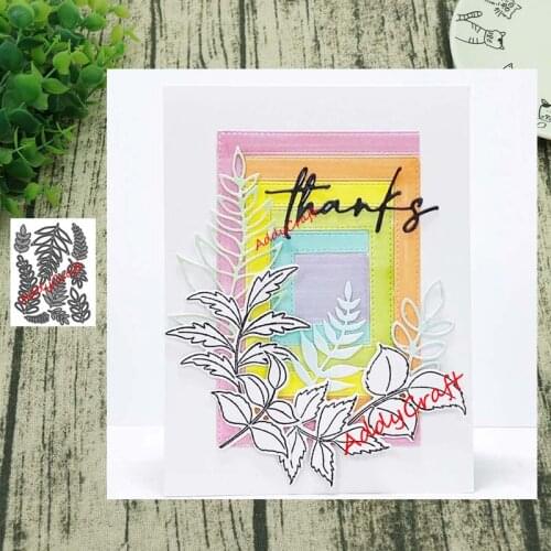 Metal Cutting Dies leaf Scrapbooking Stencil Craft Cut Die For DIY Card Crafts Handmade