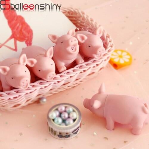 Cute Squishy Toys Kids Pink Pig Slow Rising Anti Stress Toy With Big Vocal Decompression Toys For Adult