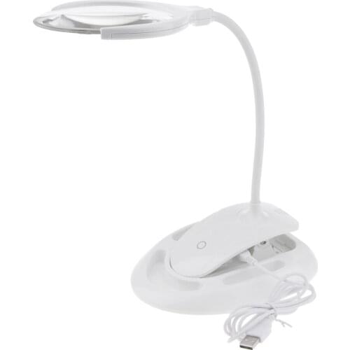 Manicure Magnifying Lamp Table Magnifying Lamp Task Lamp Magnifying Magnifying Lamp Cosmetic With LED Daylight, 3, 8 Dioptres