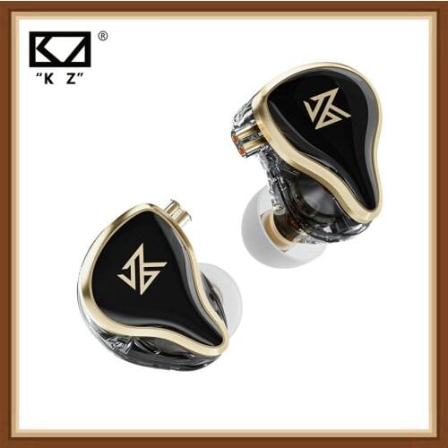 KZ ZAS 16 Units Earphones 7BA+1DD Dynamic Hybrid Earbuds HiFi Bass Sport Headset Noise Cancelling In Ear Monitors Audiophile