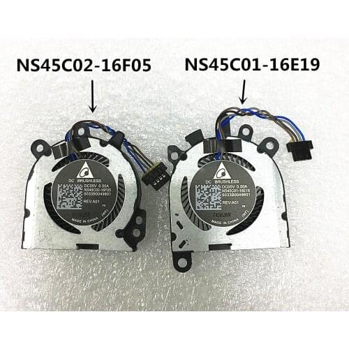 New Original Laptop/Notebook CPU cooling Fan for HP ENVY 13-AB 13-AB000 13-AB026TU NS45C01-16E19 NS45C02-16F05