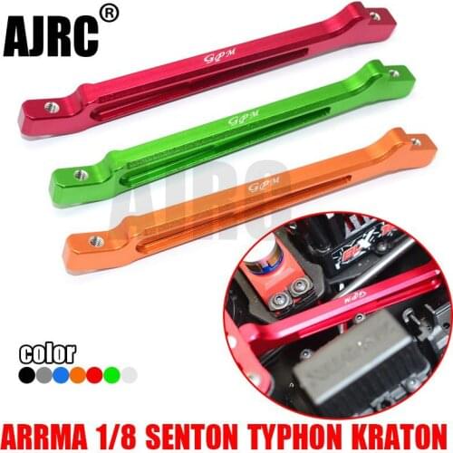 ARRMA 1/8 RC car SENTON TYPHON KRATON aluminum alloy front steering pressure plate support rod ARRMA AR320446
