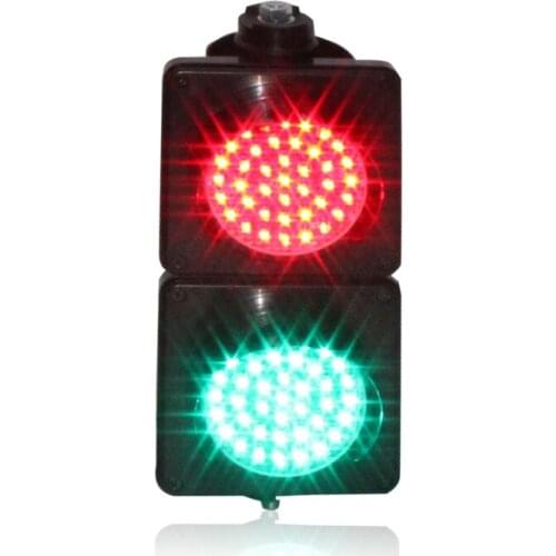 AC220V 10 Years Factory High Quality Toy Mobile 100mm Red Yellow Green LED Traffic Signal Light