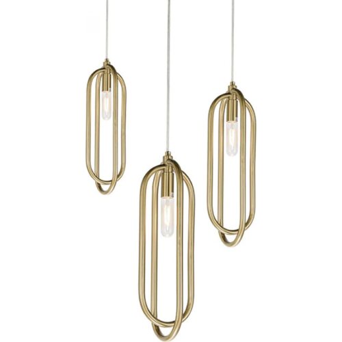 Gold black nordic pendant light clear glass lampshade hanging lamp dining room cafe bar led pendant lights suspension luminaire