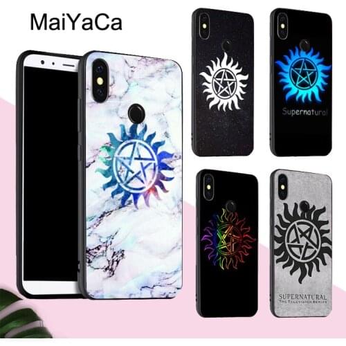 MaiYaCa supernatural symbol Case For POCO X3 F2 Pro Case For Redmi Note 8 Pro 8T 7 9 9S 9A 9C For Mi Note 10 Lite A3