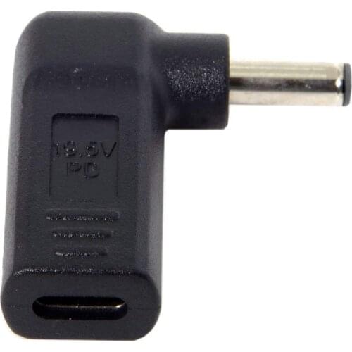 USB 3.1 Type C USB-C to DC 4.53.0mm Dell Adapter PD Emulator Trigger 90 Degree Angled